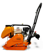 HOC C60 14 Inch Commercial Plate Compactor - Honda GX200, Wheel Kit, Water Kit E