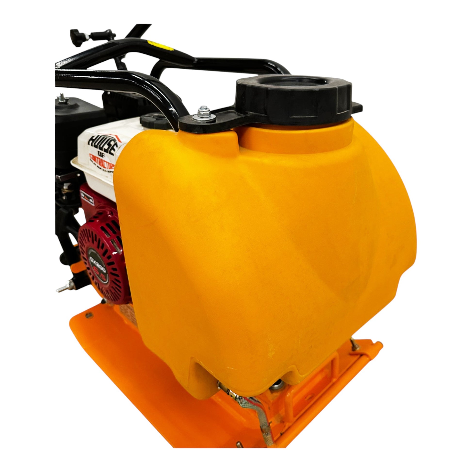HOC C60 14 Inch Commercial Plate Compactor - Honda GX200, Wheel Kit, Water Kit L