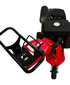 HOC911 Self Propelled Swivel Head Stump Grinder, Honda GX690 22.1 HP Electric Start, 18 Inch Above Ground Grinding, 12 Tungsten Carbide Teeth C