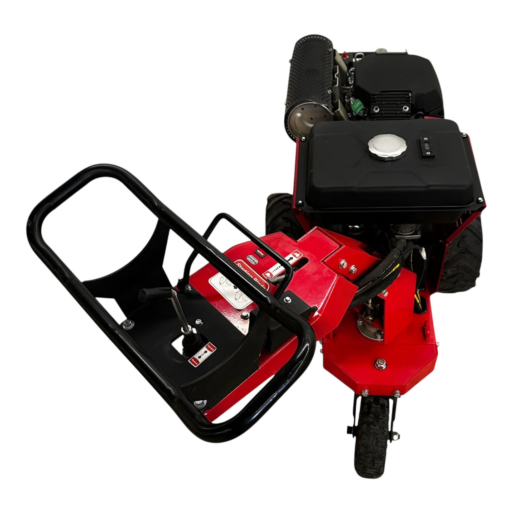 HOC911 Self Propelled Swivel Head Stump Grinder, Honda GX690 22.1 HP Electric Start, 18 Inch Above Ground Grinding, 12 Tungsten Carbide Teeth C