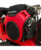 HOC911 Self Propelled Swivel Head Stump Grinder, Honda GX690 22.1 HP Electric Start, 18 Inch Above Ground Grinding, 12 Tungsten Carbide Teeth H