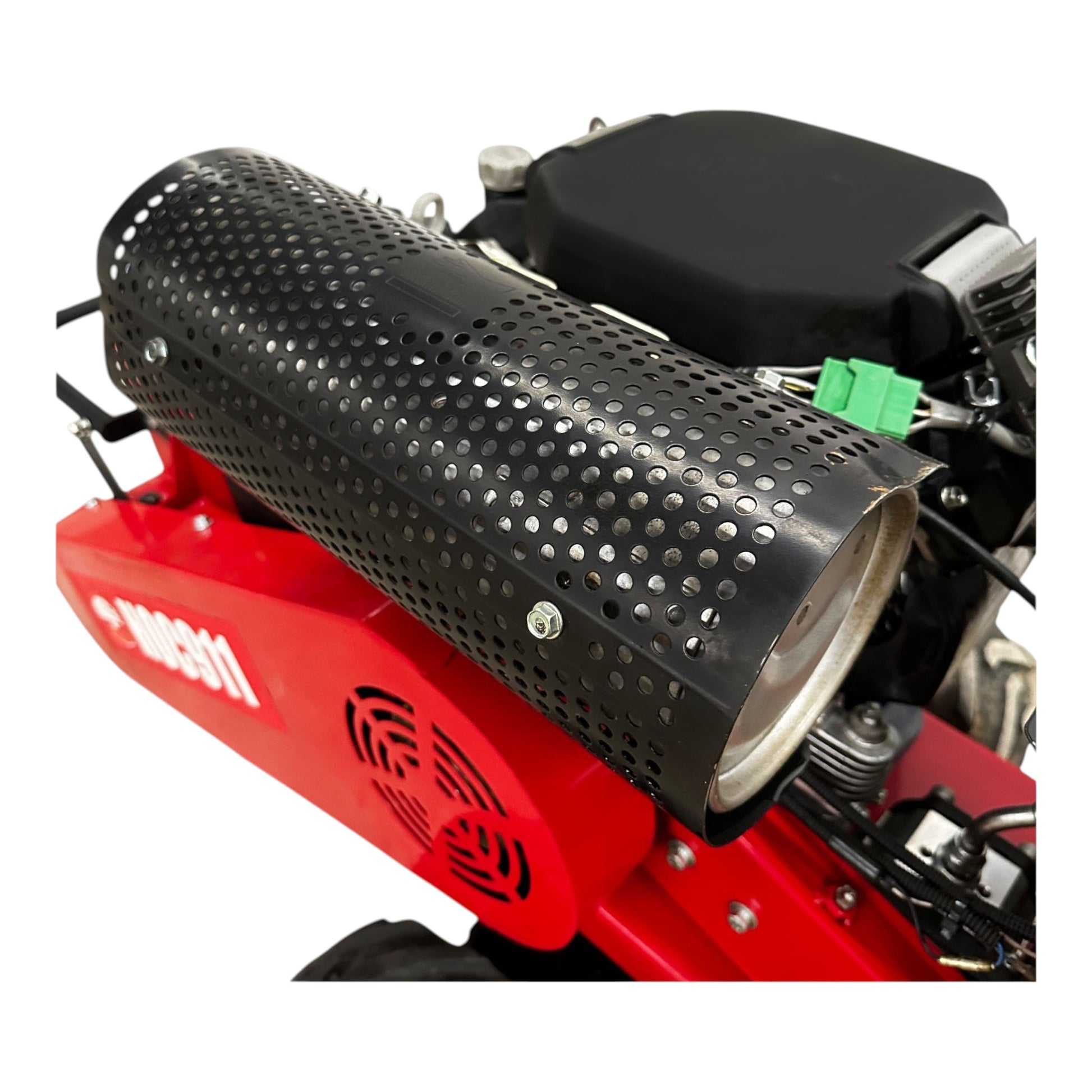 HOC911 Self Propelled Swivel Head Stump Grinder, Honda GX690 22.1 HP Electric Start, 18 Inch Above Ground Grinding, 12 Tungsten Carbide Teeth U