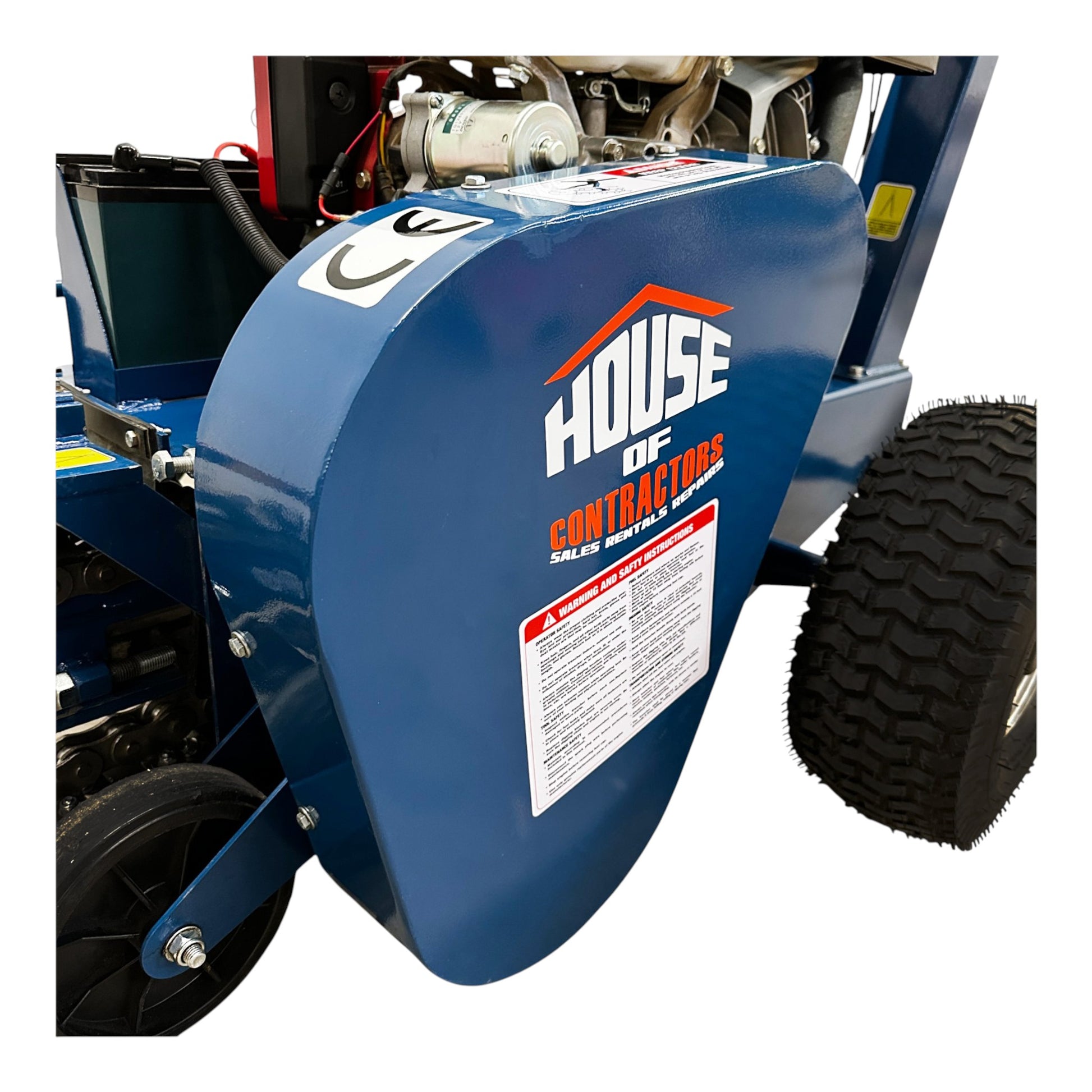 HOCTCR1500 Trencher – Honda GX390 Engine, 25 Inch Digging Depth, 27 Tungsten Carbide Teeth Q