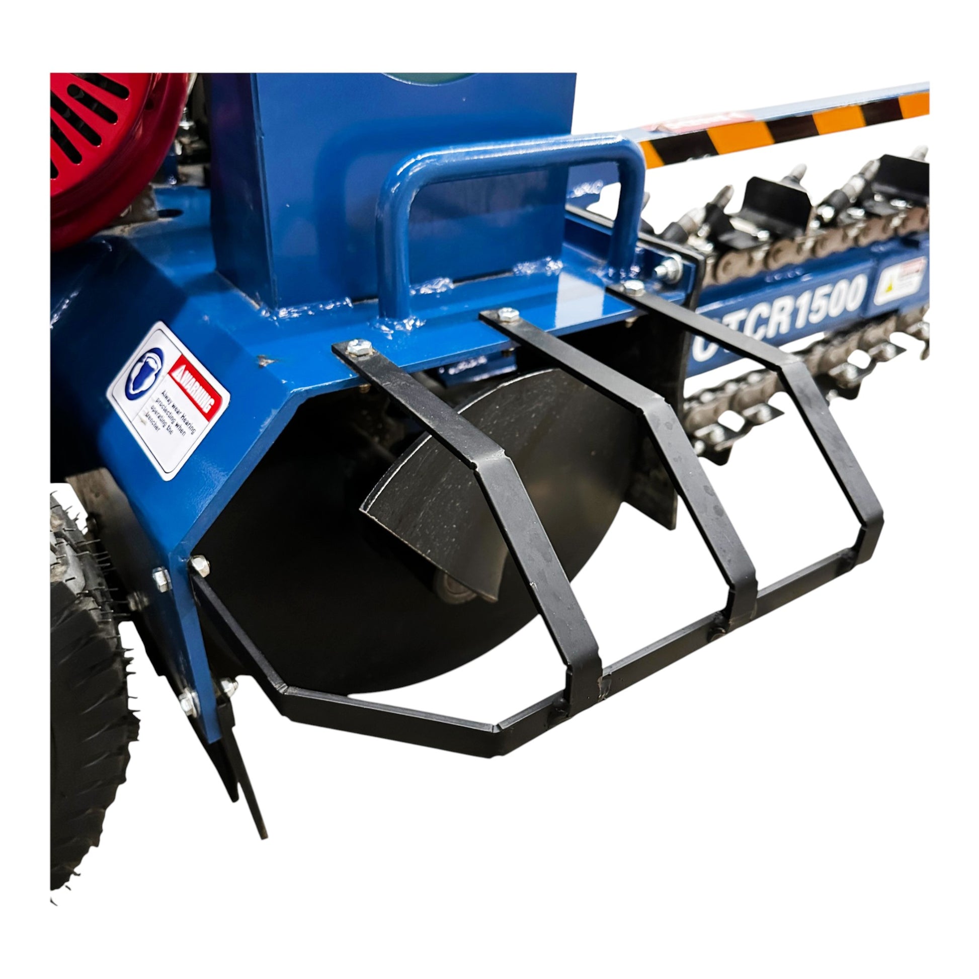 HOCTCR1500 Trencher – Honda GX390 Engine, 25 Inch Digging Depth, 27 Tungsten Carbide Teeth R