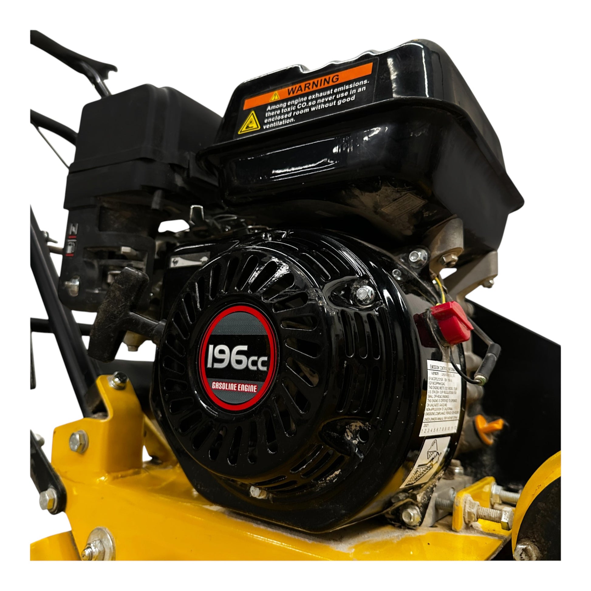 HOC C50 14 Inch Plate Compactor - 196cc Engine, 2473.89 lbs Compaction Force H