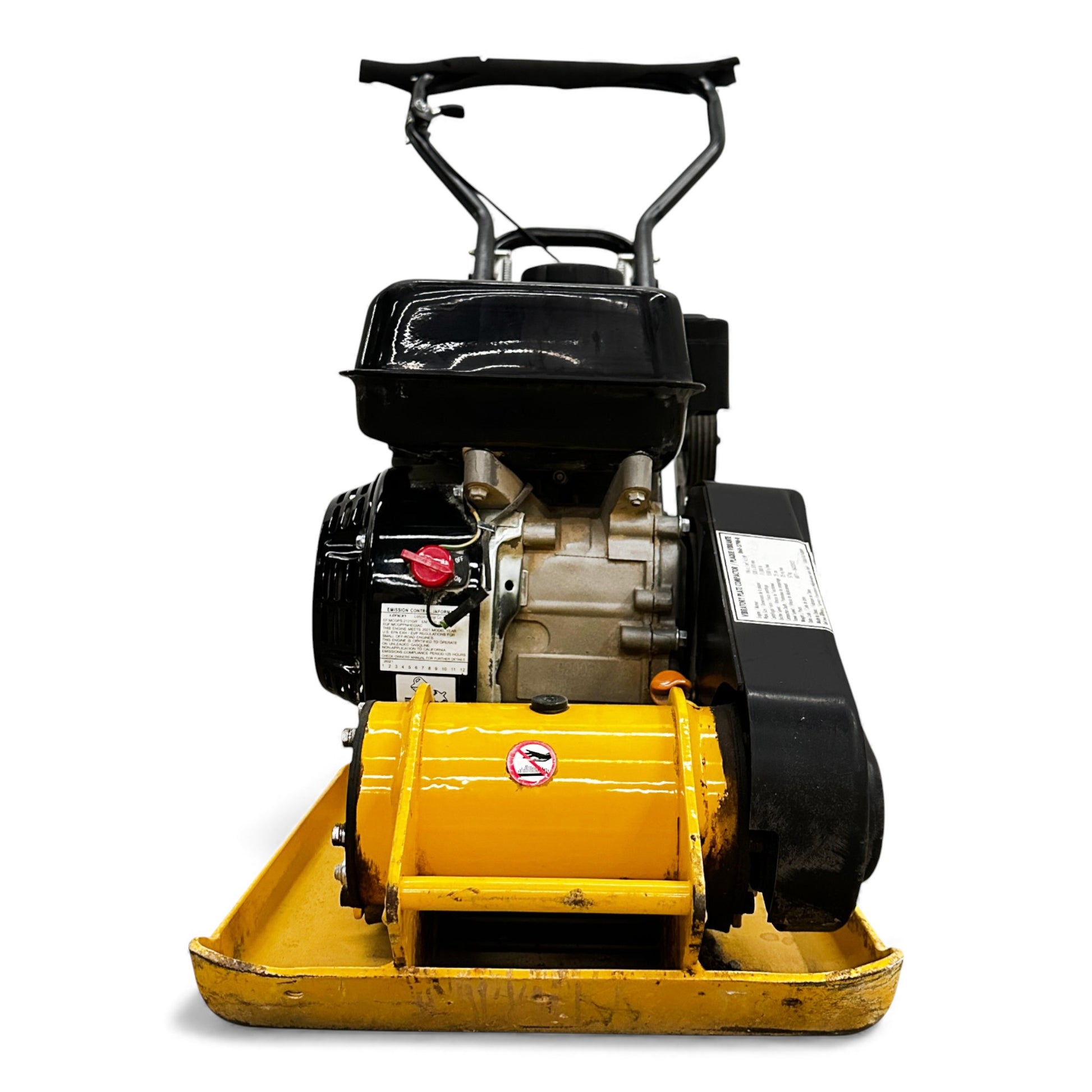HOC C50 14 Inch Plate Compactor - 196cc Engine, 2473.89 lbs Compaction Force D