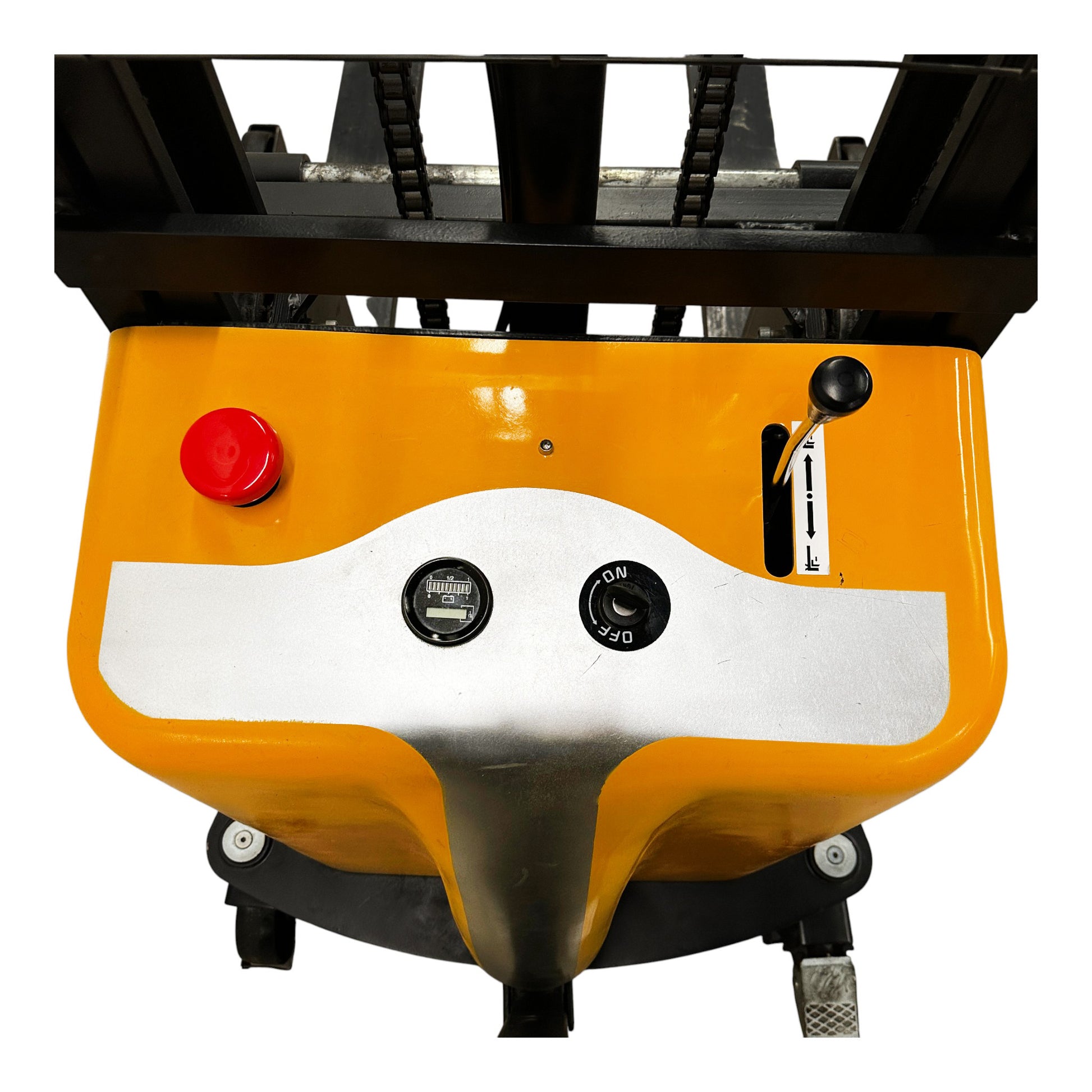 HOC EMS1035W Semi Electric Wide Leg Stacker - 1000 kg (2204 lbs), 138 Inch Capacity, CSA and UL Certified N