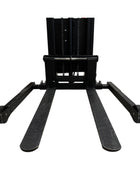 HOC EMS1035W Semi Electric Wide Leg Stacker - 1000 kg (2204 lbs), 138 Inch Capacity, CSA and UL Certified L