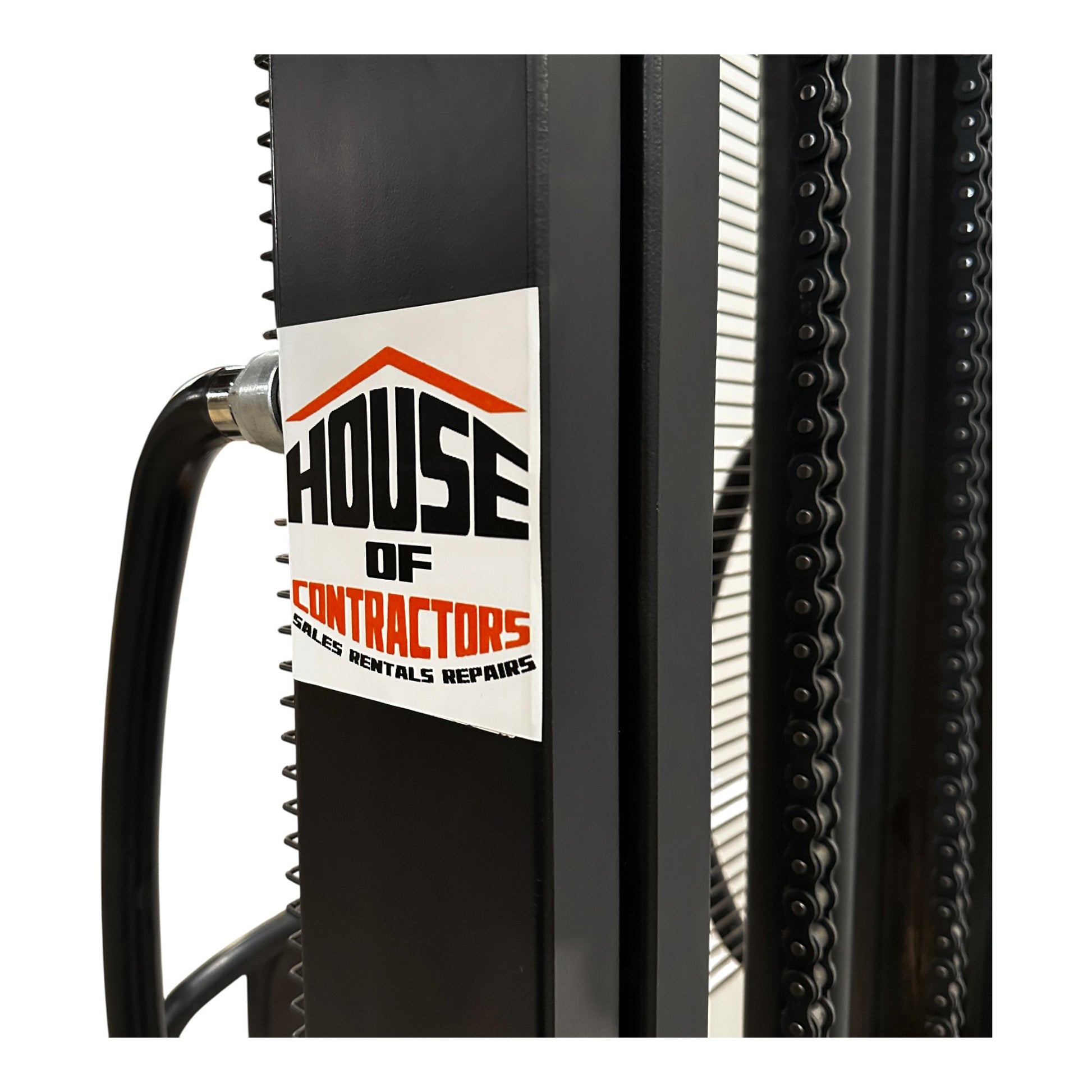 HOC EMS1035W Semi Electric Wide Leg Stacker - 1000 kg (2204 lbs), 138 Inch Capacity, CSA and UL Certified P