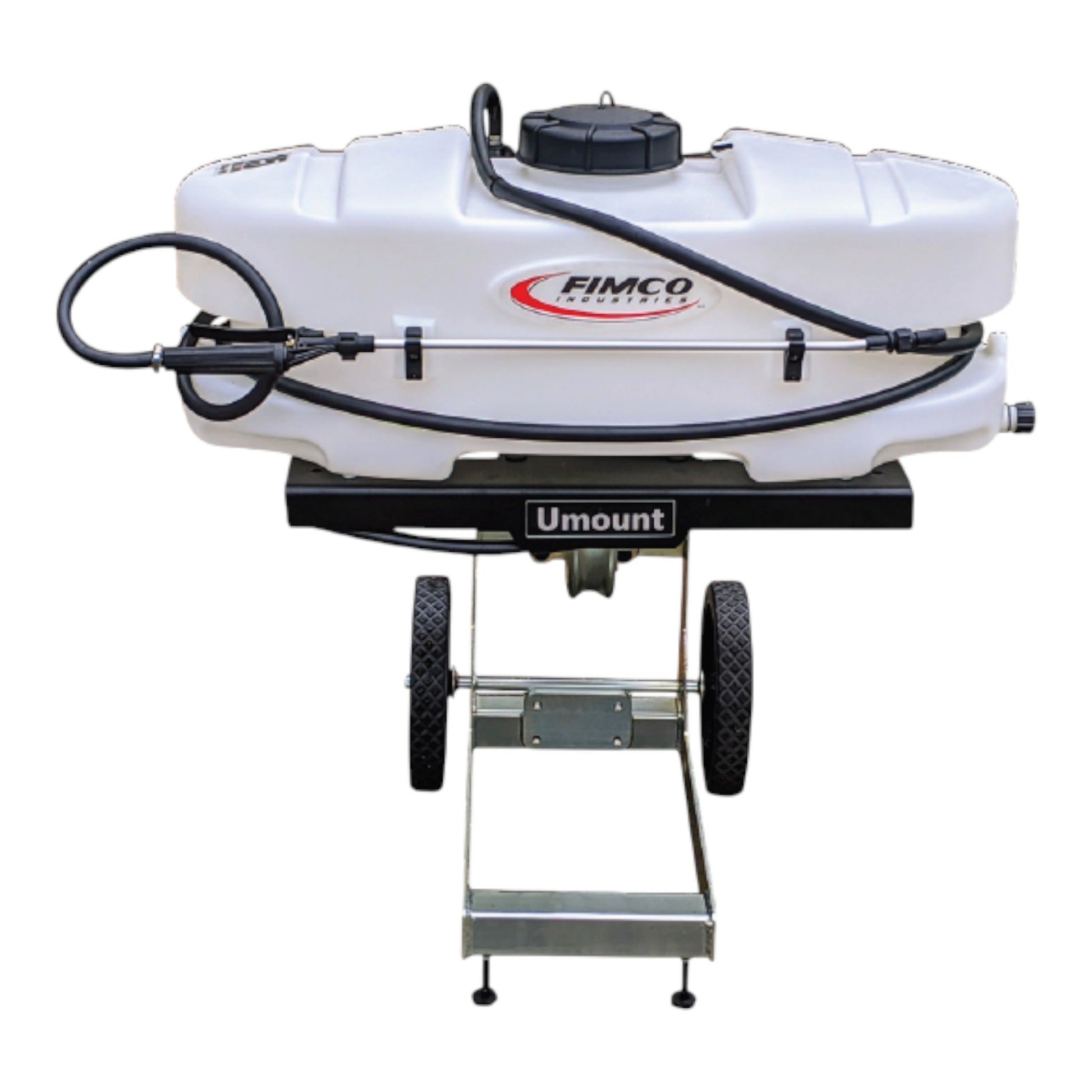 Umount 15-gallon 60 PSI adjustable liquid impulse sprayer with precision spray controls