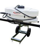 Umount 15-gallon 60 PSI adjustable liquid impulse sprayer with precision spray controls