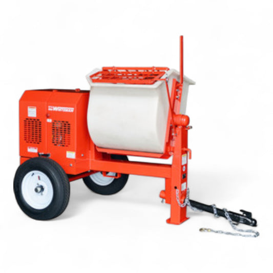 Whiteman WM70 Série 7 pieds cubes en polyéthylène-drum plâtre/mortier mélangeur