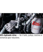 Dumper hydraulique sur chenilles Whiteman WTB-16 Honda 22 CV, capacité de charge de 1 133,98 kg (2 500 lb)