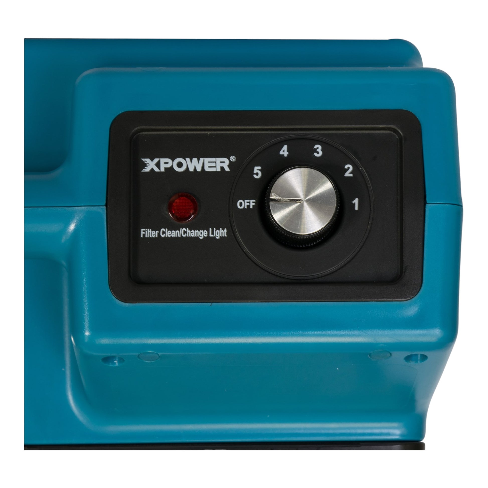 XPower X2580 550CFM 1/2HP Mini depurador de aire HEPA profesional de 5 velocidades y 4 etapas