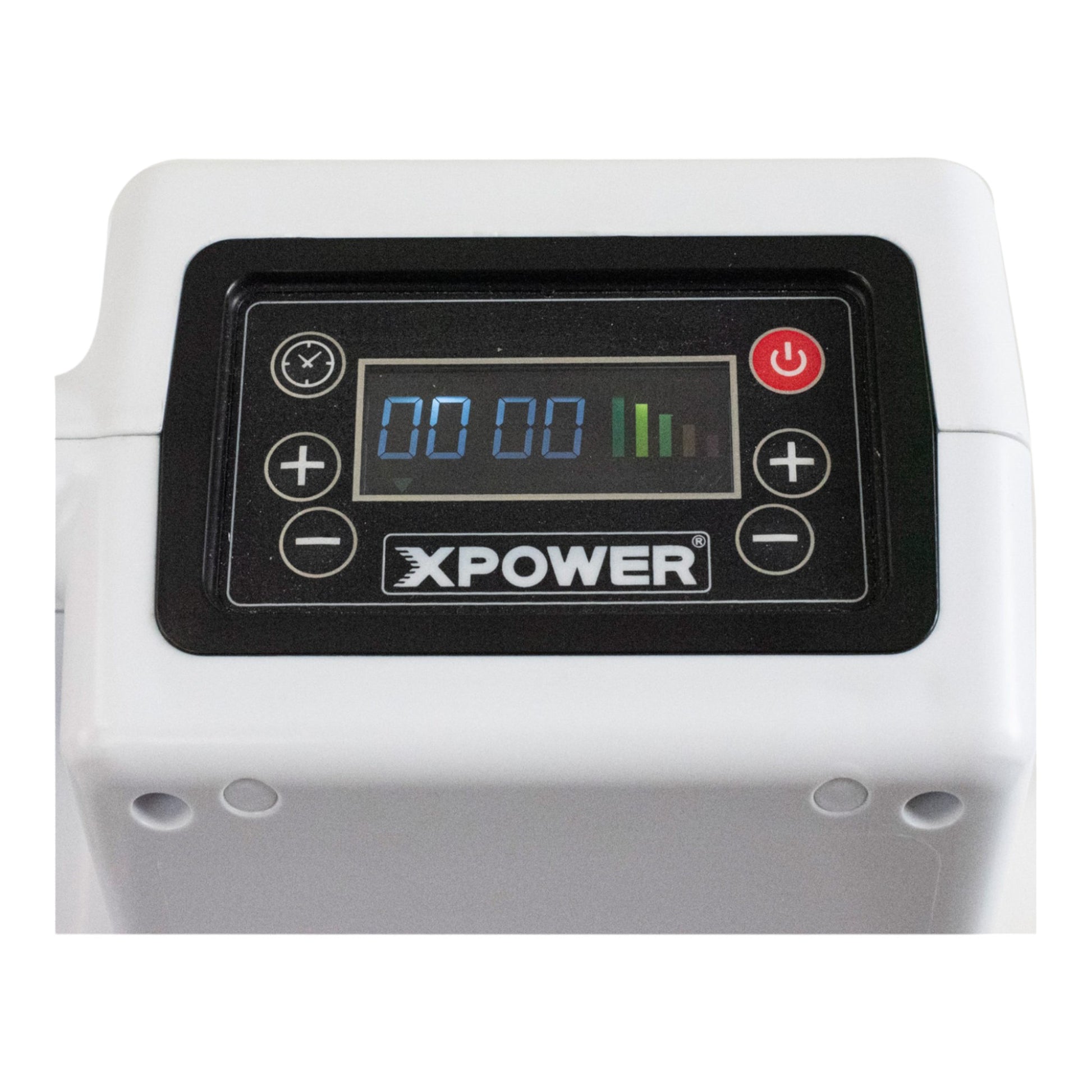 XPower X2830 550CFM 1/2 HP Épurateur d'air HEPA à 4 étapes avec écran numérique