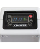 XPower X2830 550CFM 1/2 HP 4 级 HEPA 空气洗涤器，带数字屏幕