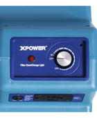 XPower X4700A/AM 750CFM 2/3HP Épurateur d'air HEPA à 5 vitesses et 4 étapes avec chaîne en guirlande