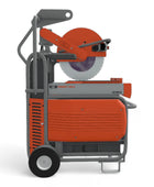 iQ1550 21.65 Inch Dry-Cut Masonry Saw with Integrated Dust Control System