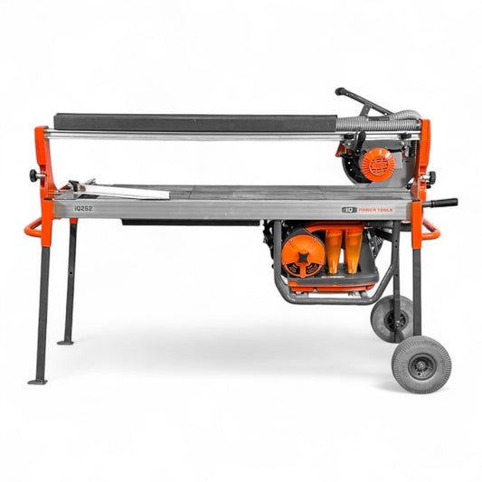 iQ252 10 Inch Dry-Cut Bridge Tile Saw with Integrated Dust Control System