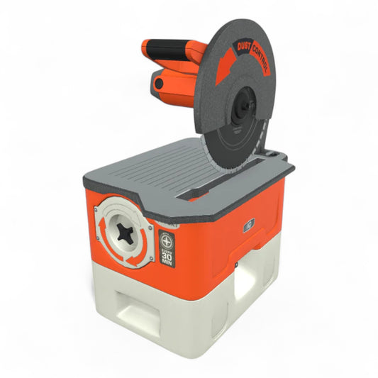 iQ360 14 Inch Masonry Saw With integrated Dust Control System