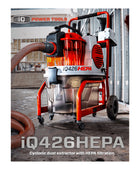 Extracteur de poussière cyclonique iQ426HEPA