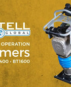 Bartell BT1400H Honda GX120 Jumping Jack Tamping Rammer, 3080 Lbf Pound Force