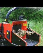 Crary Bearcat CH611DH 6 Inch Hydraulic Towable Wood Chipper - Kubota Diesel 24.8 HP Engine C