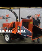 Crary Bearcat CH611DH 6 Inch Hydraulic Towable Wood Chipper - Kubota Diesel 24.8 HP Engine B