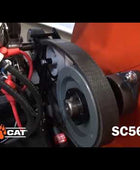 Crary Bearcat SC5627B 5 Inch Towable Wood Chipper/Shredder - Briggs & Stratton Vanguard 23 HP Engine B