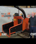 Crary Bearcat CH9540H 9 Inch PTO Hydraulic Wood Chipper - 35 – 60 HP PTO Input Power Range, DDC System B