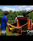 Crary Bearcat CH8993H 9 Inch Hydraulic Towable Turntable Wood Chipper - Briggs & Stratton Vanguard 35 HP Engine B