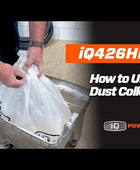 iQ426HEPA 集尘袋（带拉链）（12 个装）