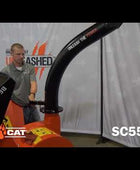 Crary Bear Cat SC5540B 5 Inch PTO Wood Chipper/Shredder/Blower - 25 – 45 HP PTO Input Power Range B