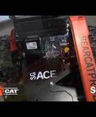 Crary Bear Cat SGACE Stump Grinder - Briggs & Stratton XR Pro 6.5 HP, 10 Inch Above Ground Grinding, 8 Carbide Greenteeth B