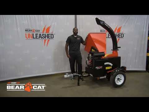 Crary Bearcat CH5627 5 Inch Wood Chipper - Briggs & Stratton Vanguard 23 HP Engine B