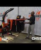 Crary Bearcat CH5540H 5 Inch PTO Hydraulic Wood Chipper - 25 - 45 HP PTO Input Power Range, DDC B
