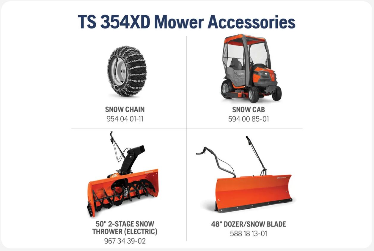 Snow cab for husqvarna lawn online tractor